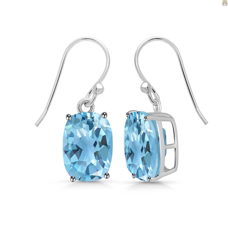 Blue Topaz Earring