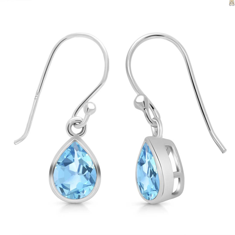 Blue Topaz Earring