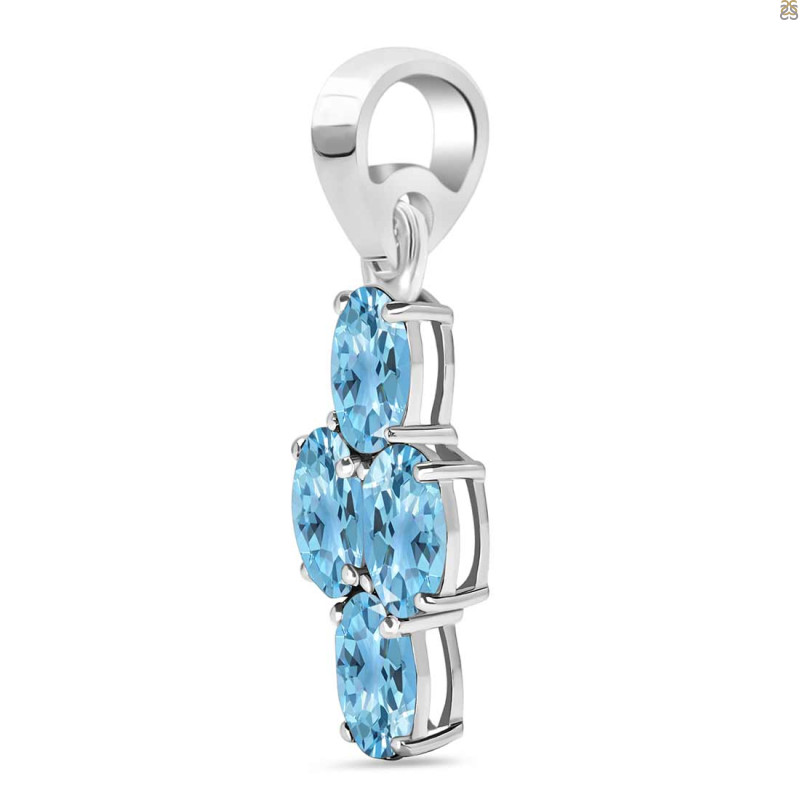 Blue Topaz Pendant