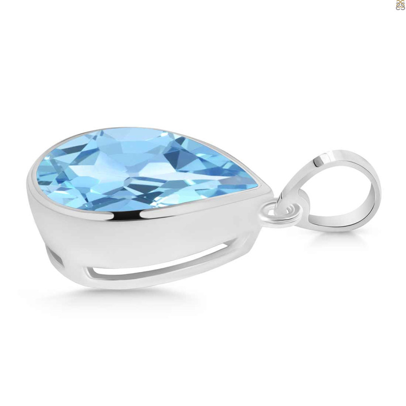Blue Topaz Pendant