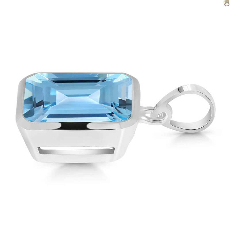 Blue Topaz Pendant