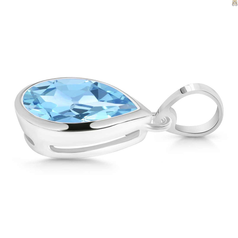 Blue Topaz Pendant
