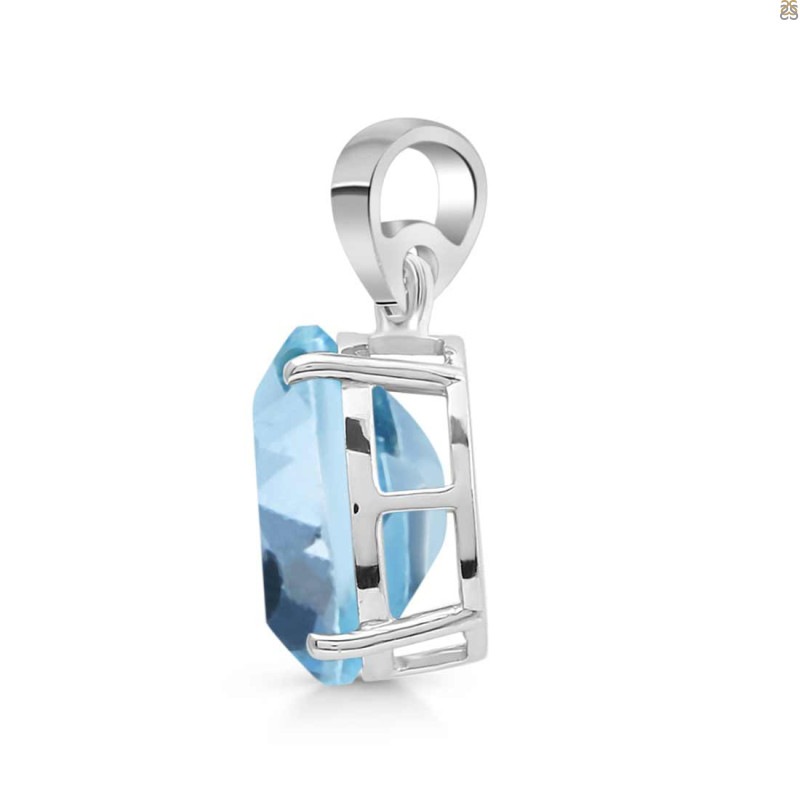 Blue Topaz Pendant
