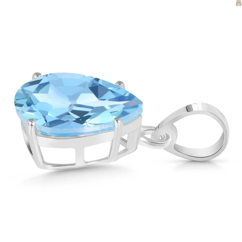 Blue Topaz Pendant