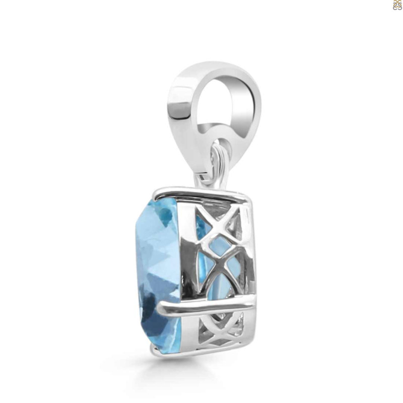 Blue Topaz Pendant