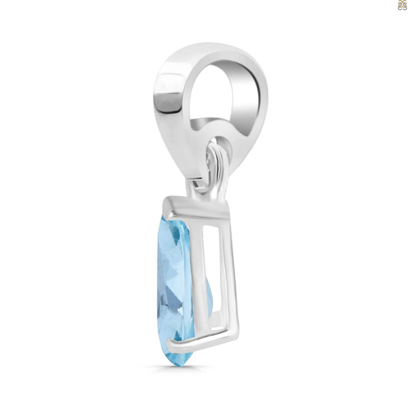 Blue Topaz Pendant