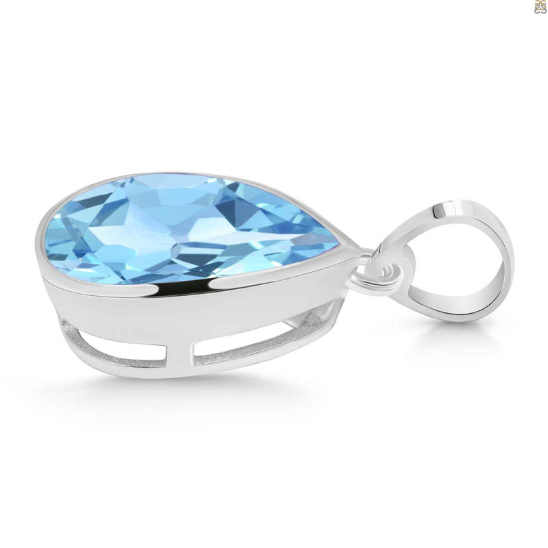 Blue Topaz Pendant