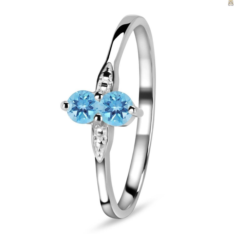 Blue Topaz Ring