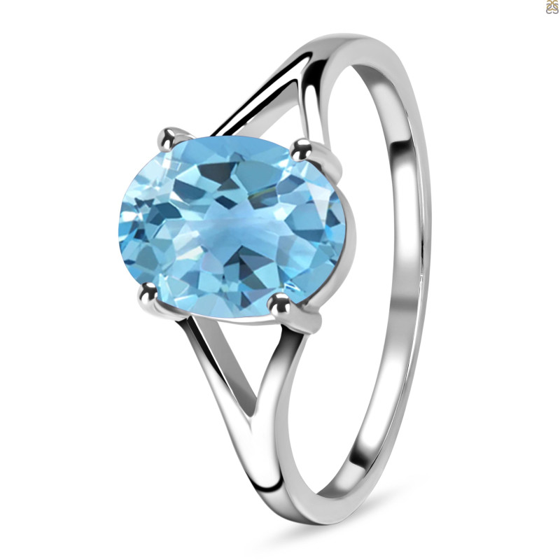 Blue Topaz Ring