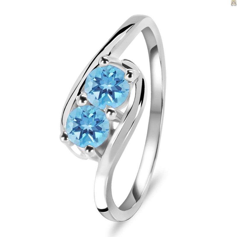 Blue Topaz Ring