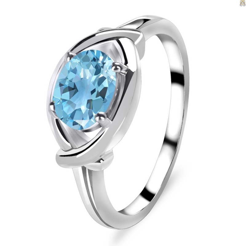Blue Topaz Ring