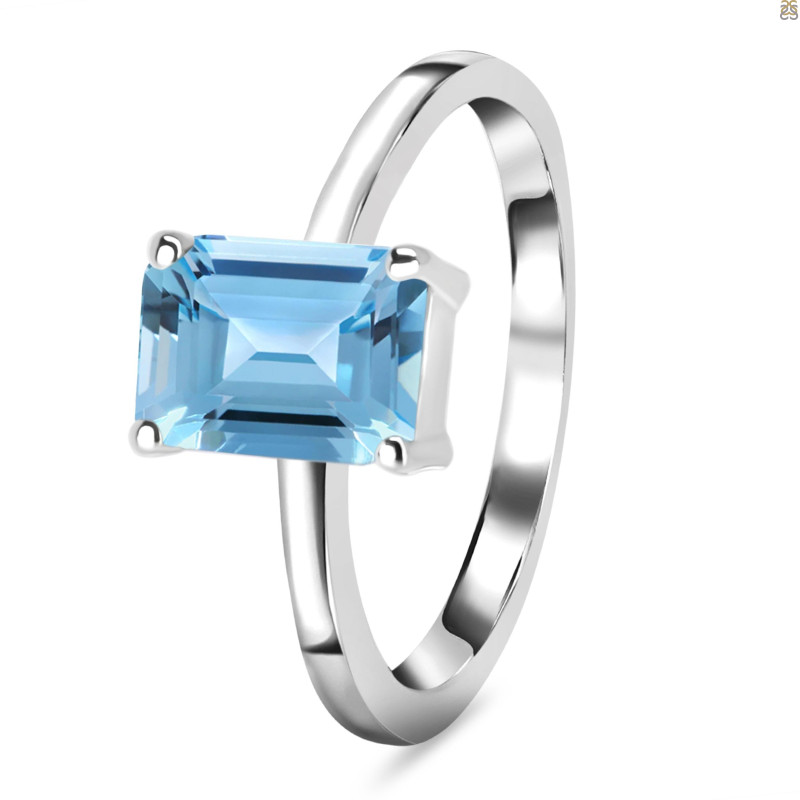 Blue Topaz Ring