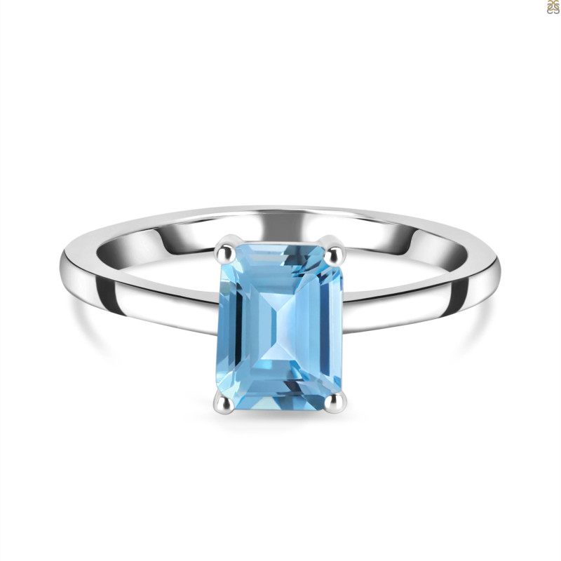 Blue Topaz Ring BTZ-RDR-241.