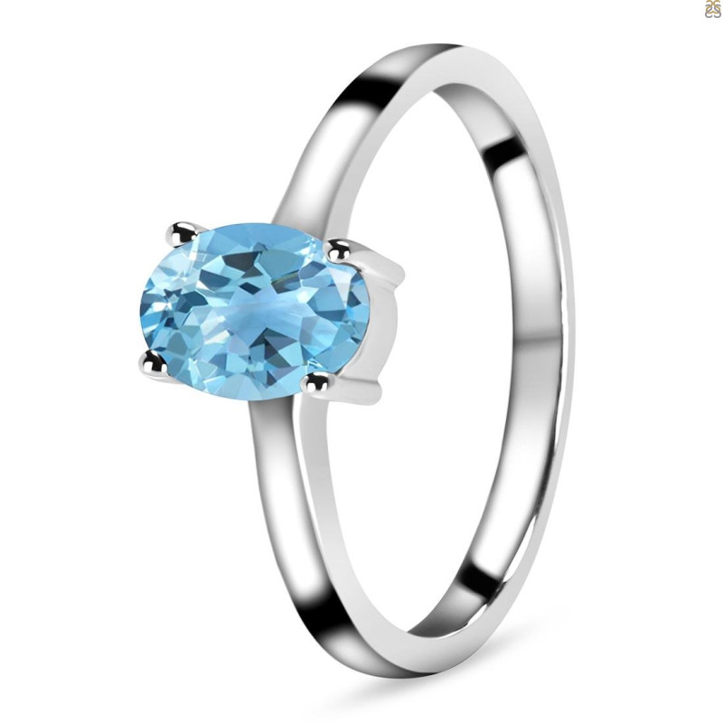 Blue Topaz Ring