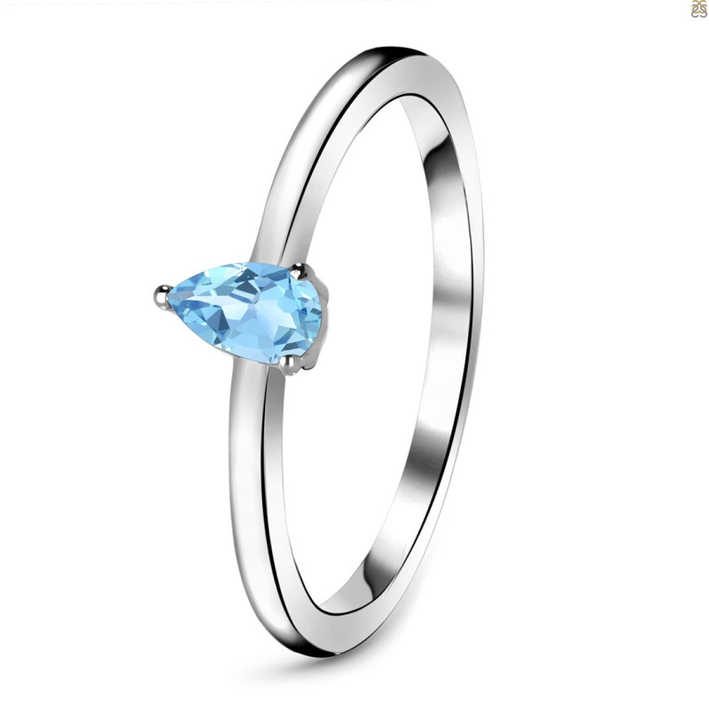Blue Topaz Ring