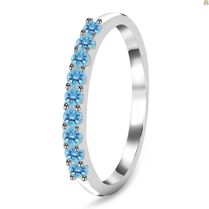 Blue Topaz Ring