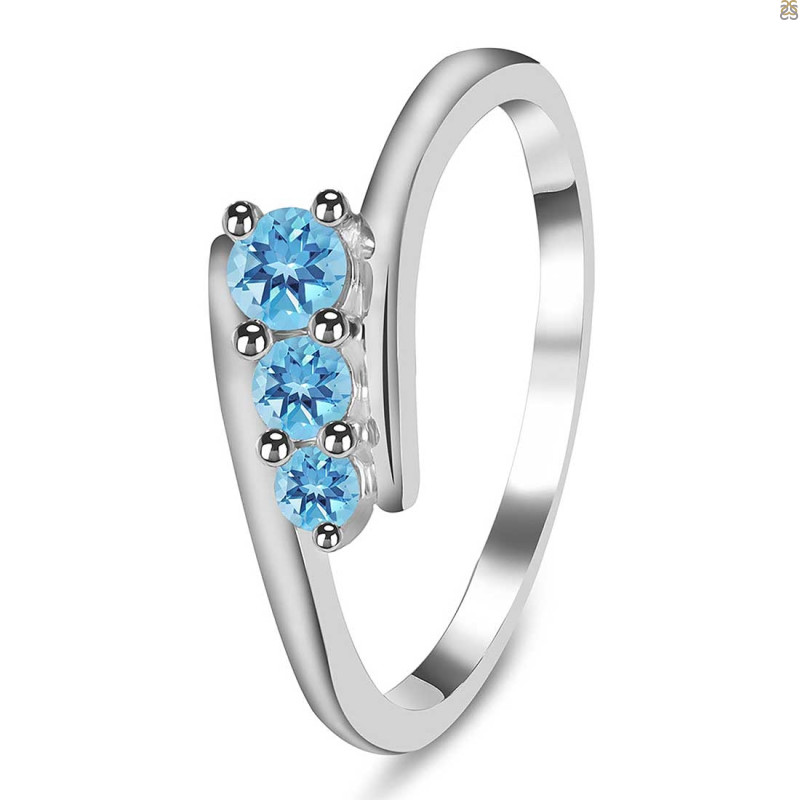 Blue Topaz Ring