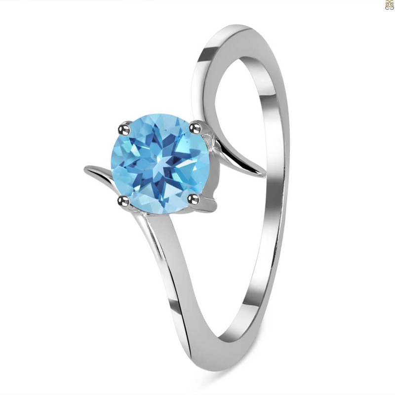 Blue Topaz Ring