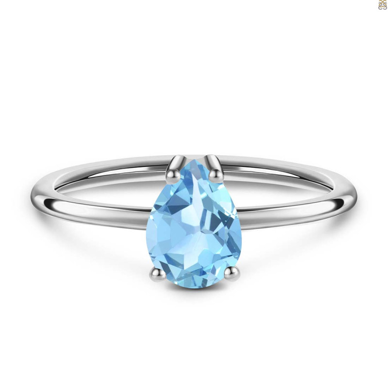 Blue Topaz Ring BTZ-RR-123.