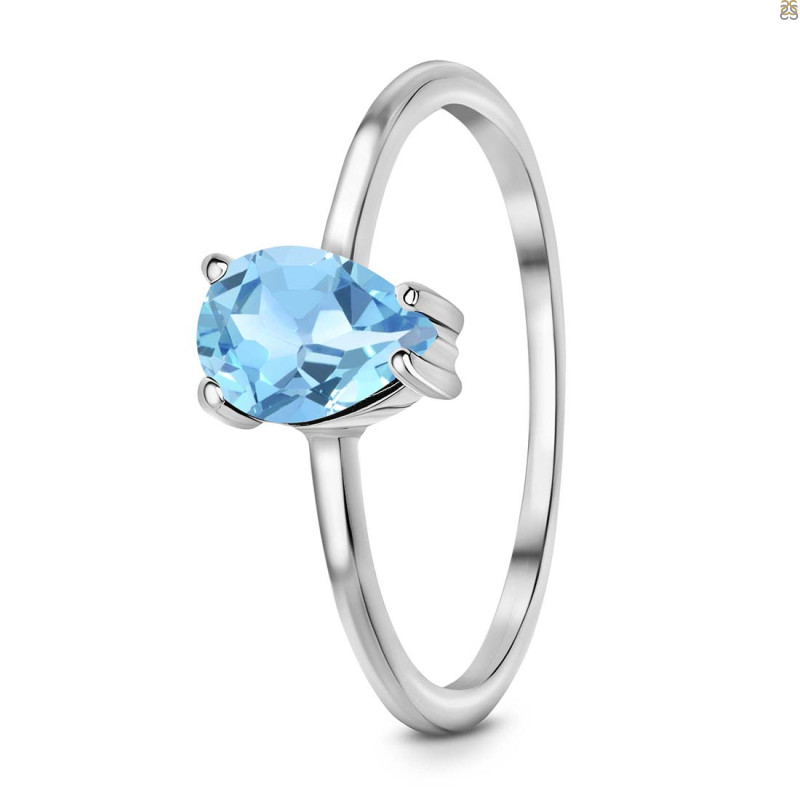 Blue Topaz Ring