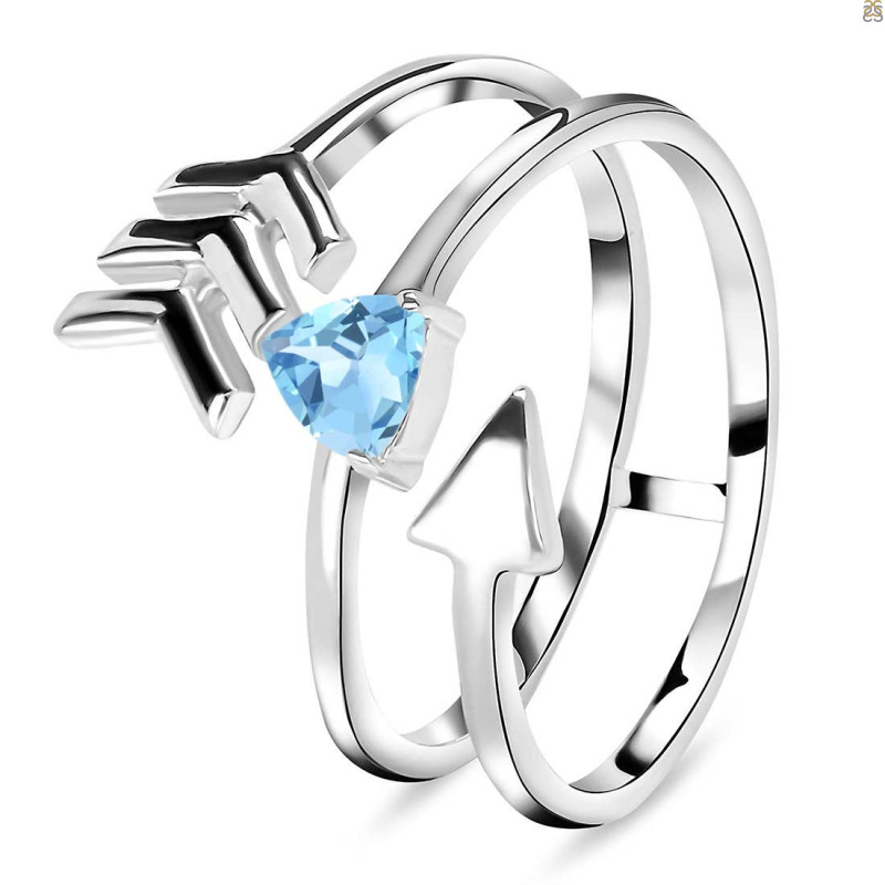 Blue Topaz Ring