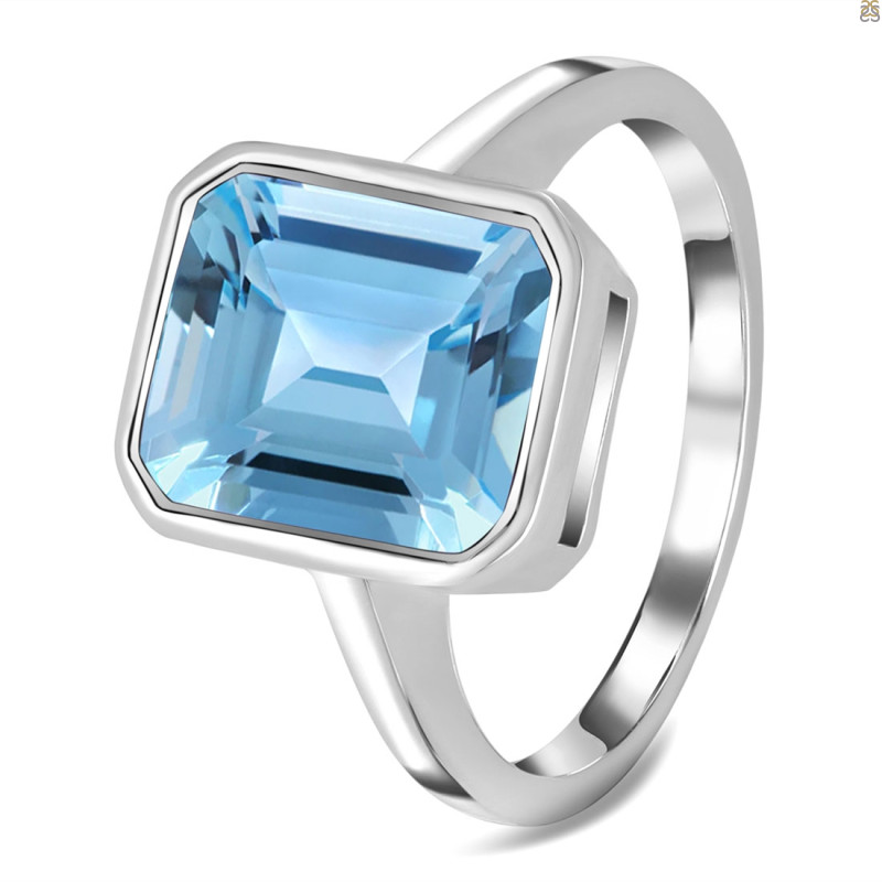 Blue Topaz Ring