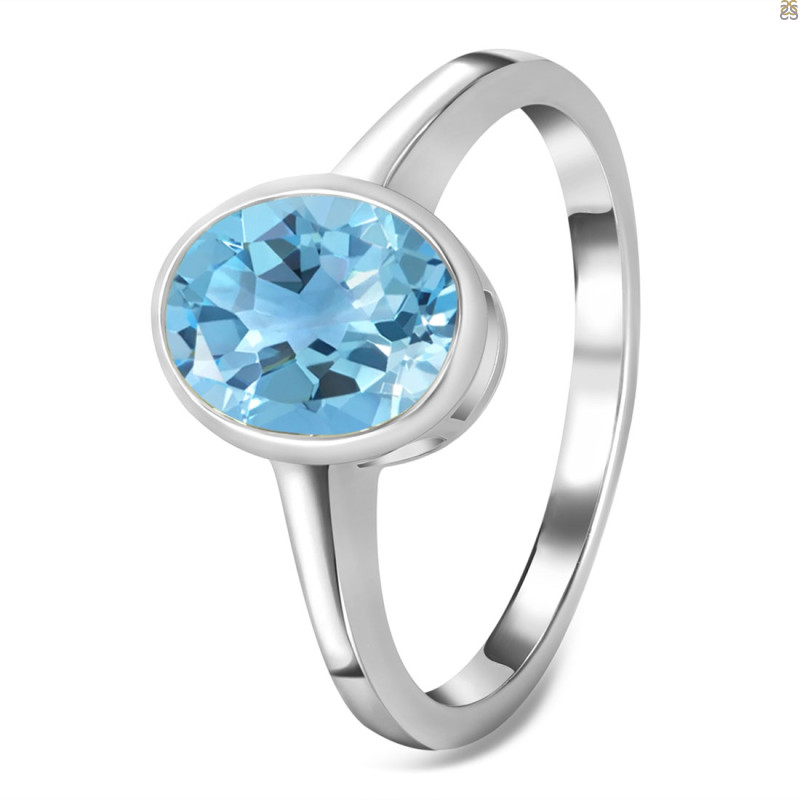 Blue Topaz Ring