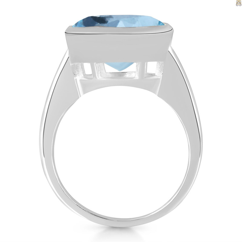 Blue Topaz Ring BTZ-RDR-1897.