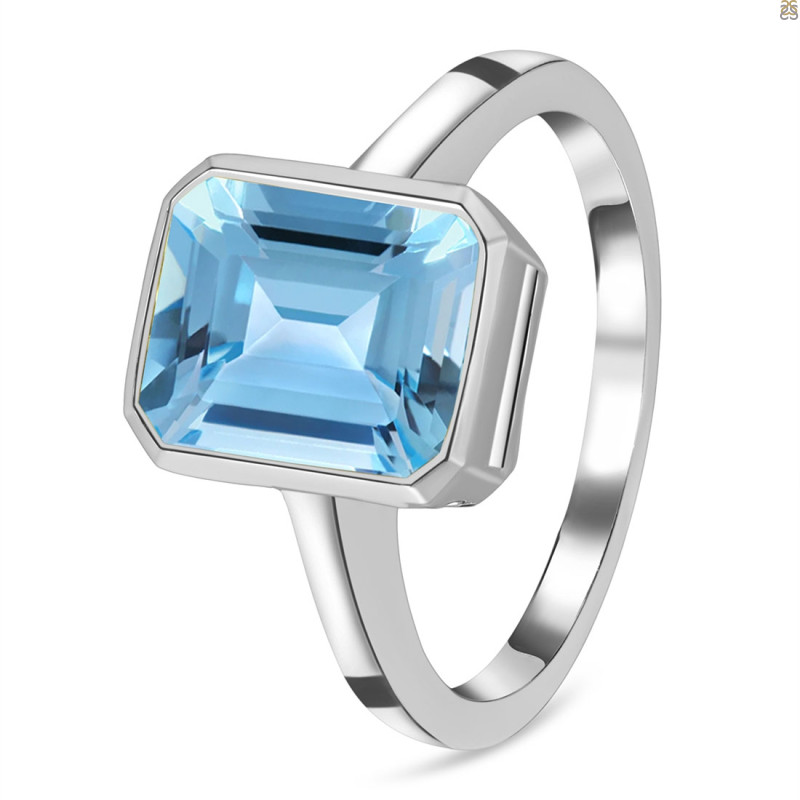 Blue Topaz Ring
