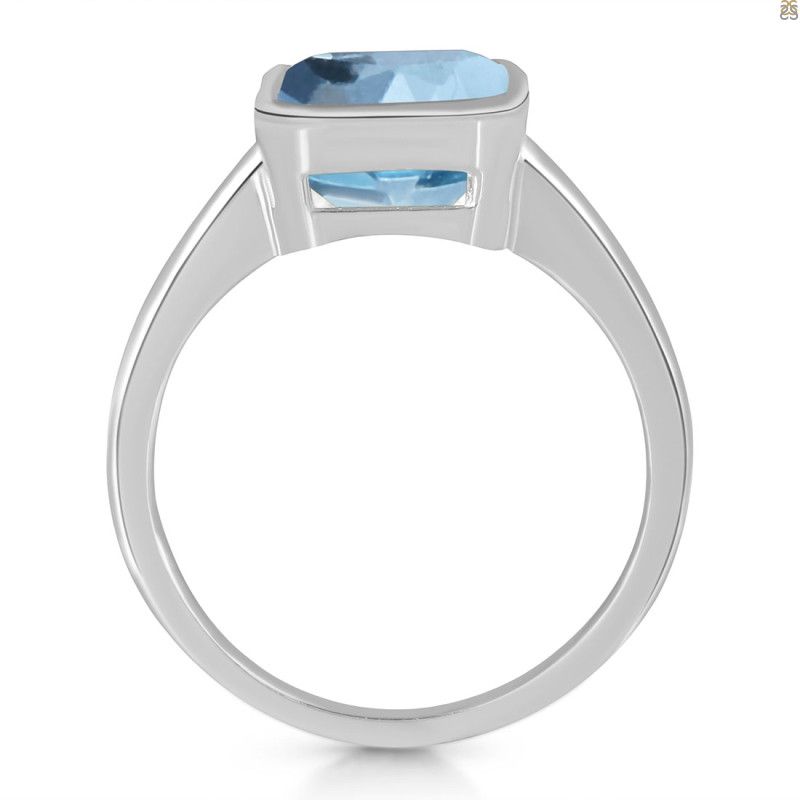Blue Topaz Ring BTZ-RDR-1926.