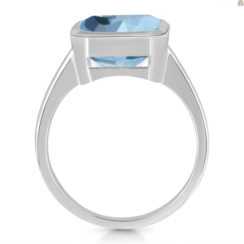 Blue Topaz Ring BTZ-RDR-1927.