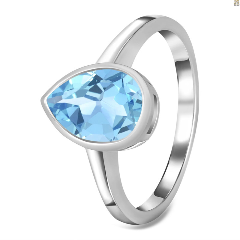 Blue Topaz Ring