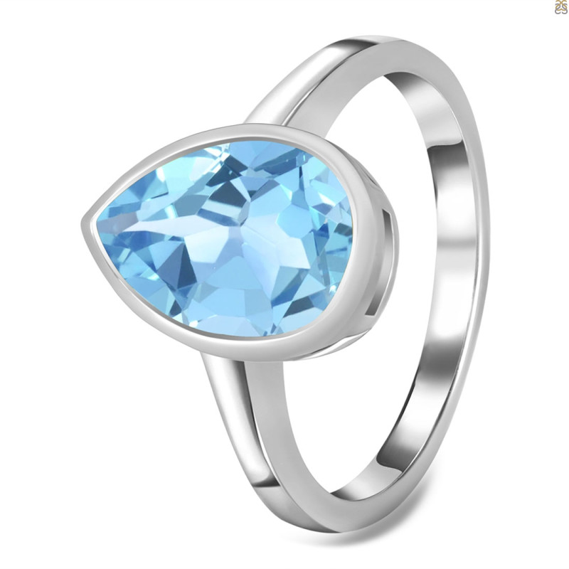 Blue Topaz Ring
