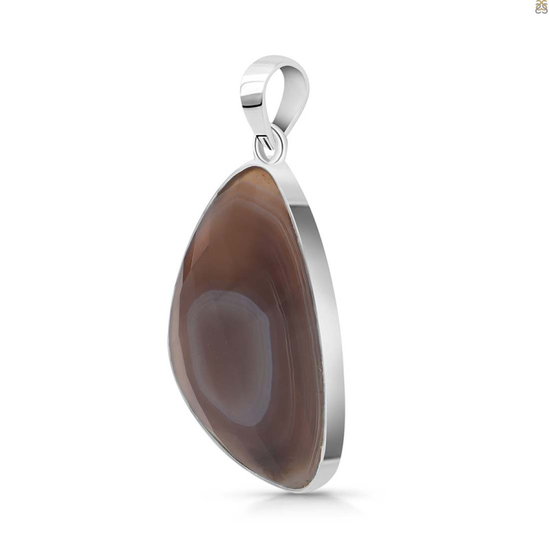 Botswana Agate Pendant-SP BWA-1-15