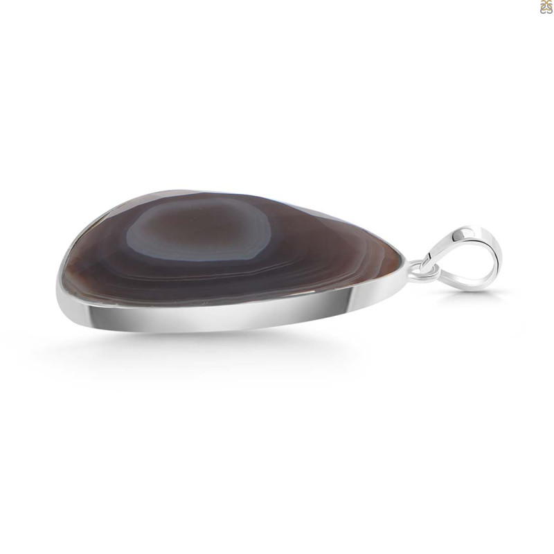 Botswana Agate Pendant-SP BWA-1-15