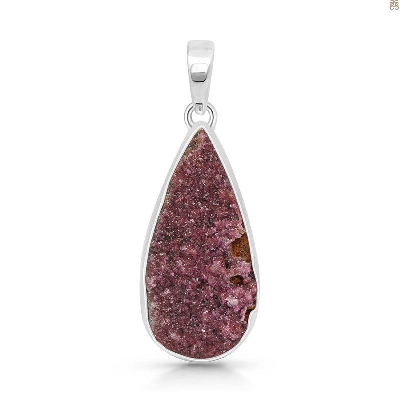 Cobalt Calcite Pendant-SP CBC-1-128