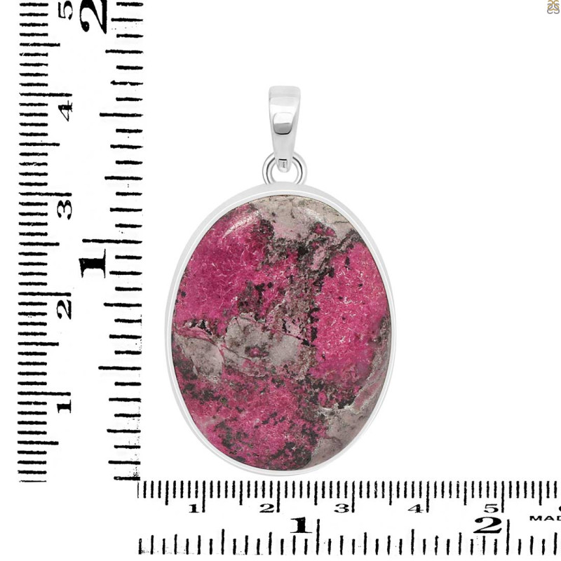 Cobalt Calcite Pendant-SP CBC-1-56