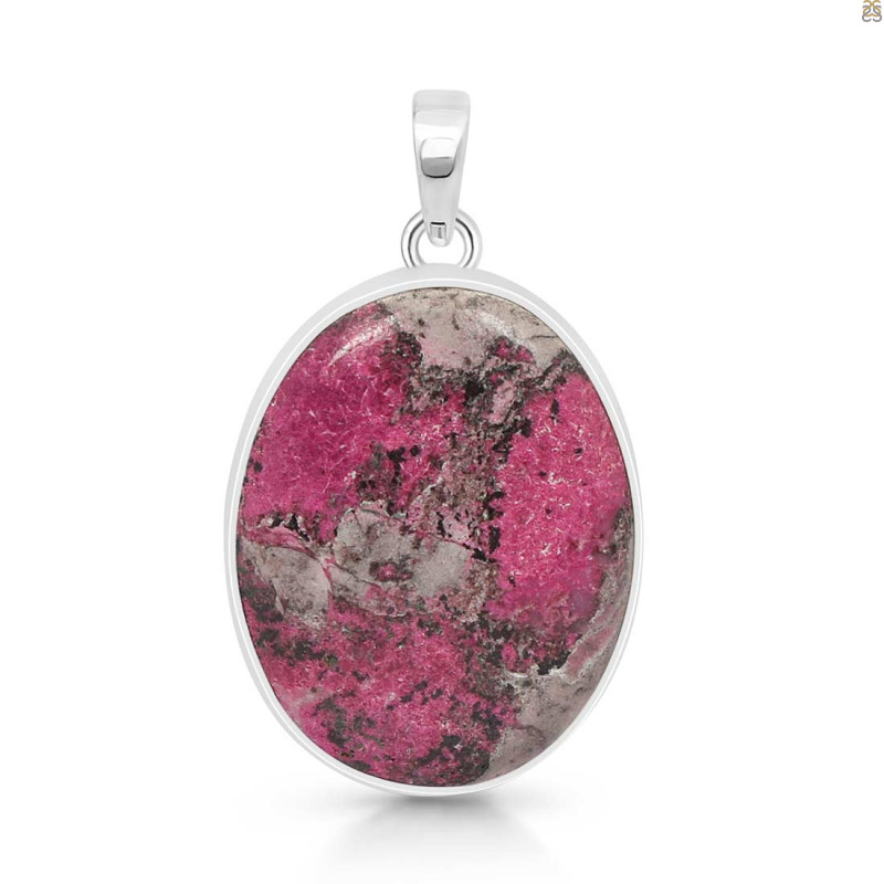 Cobalt Calcite Pendant-SP CBC-1-56