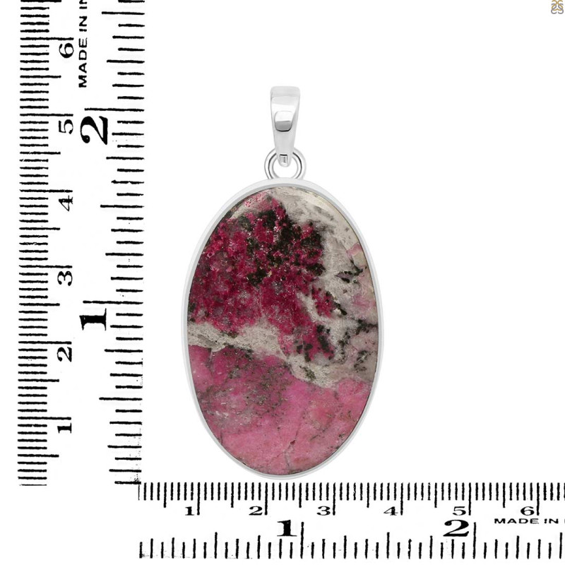 Cobalt Calcite Pendant-SP CBC-1-64