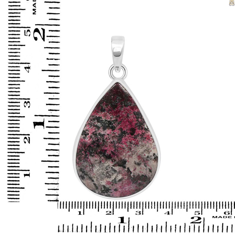 Cobalt Calcite Pendant-SP CBC-1-68