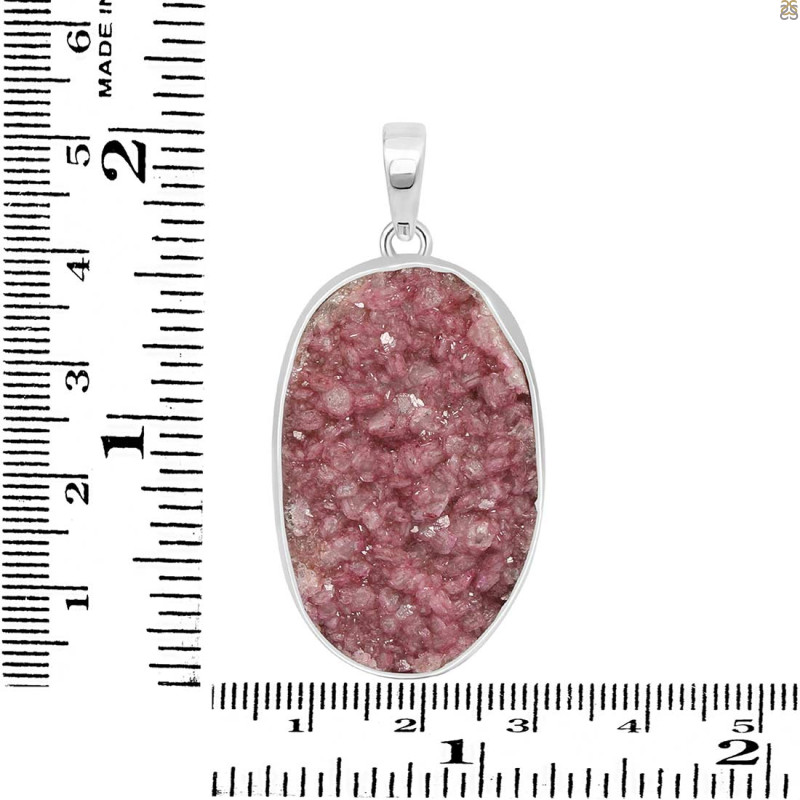 Cobalt Calcite Pendant-SP CBC-1-84