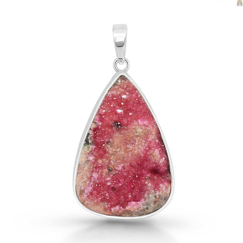Cobalt Calcite Pendant-SP CBC-1-87
