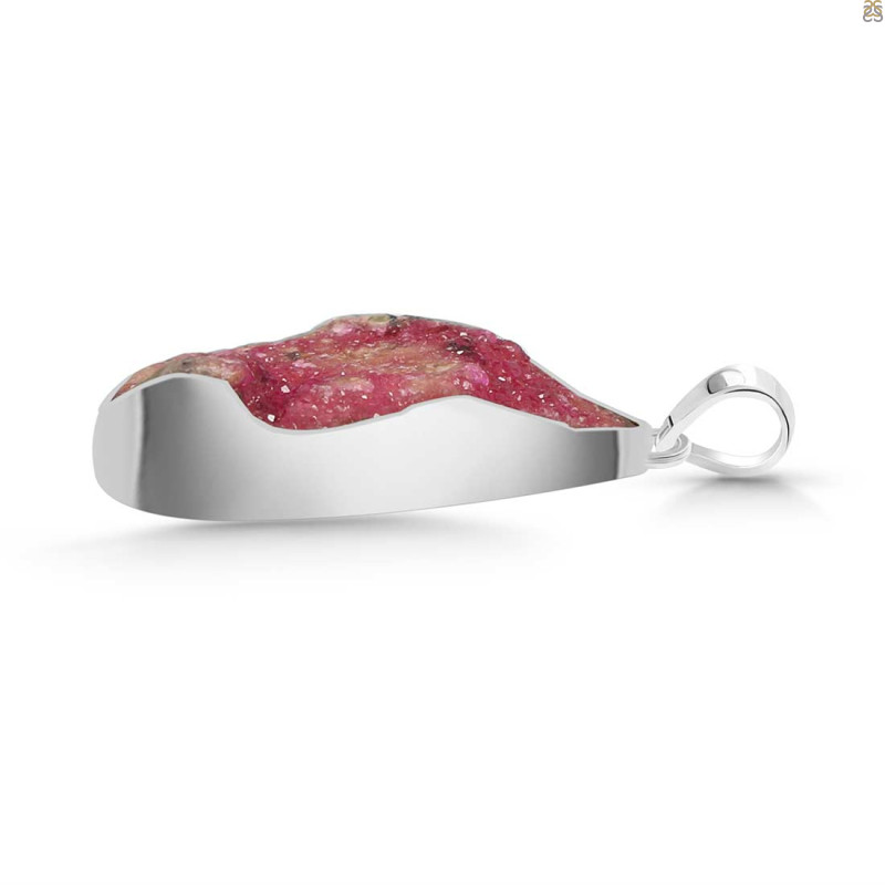 Cobalt Calcite Pendant-SP CBC-1-87
