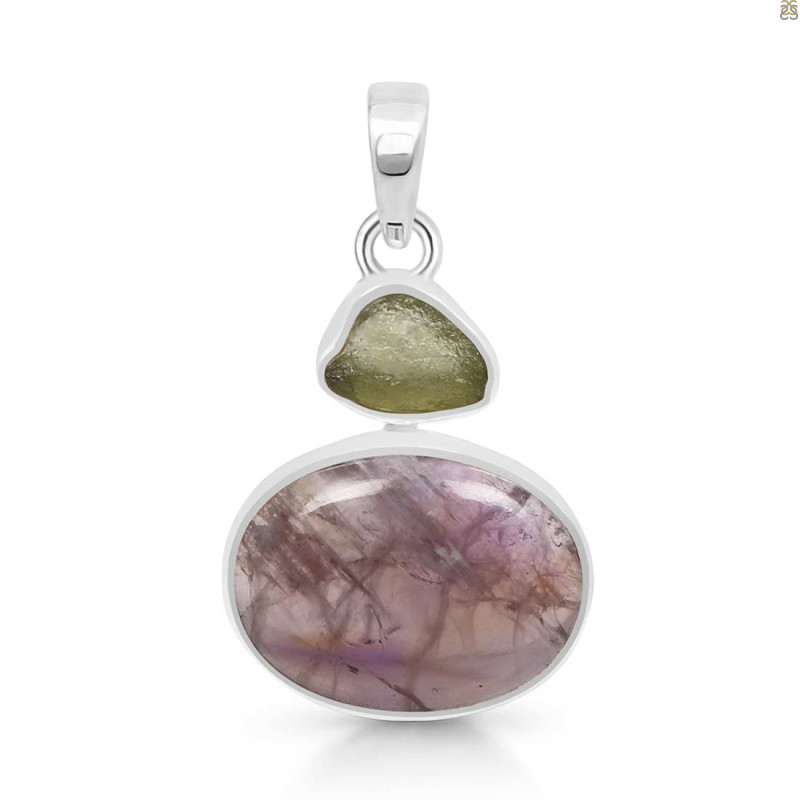Cacoxenite Pendant-2SP CCO-1-108