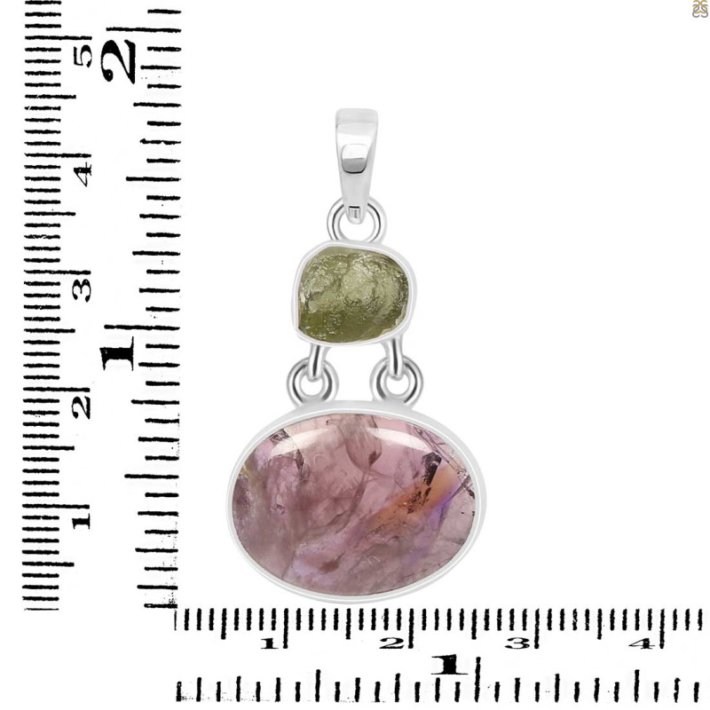 Cacoxenite Pendant-2SP CCO-1-111