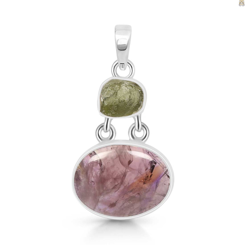 Cacoxenite Pendant-2SP CCO-1-111