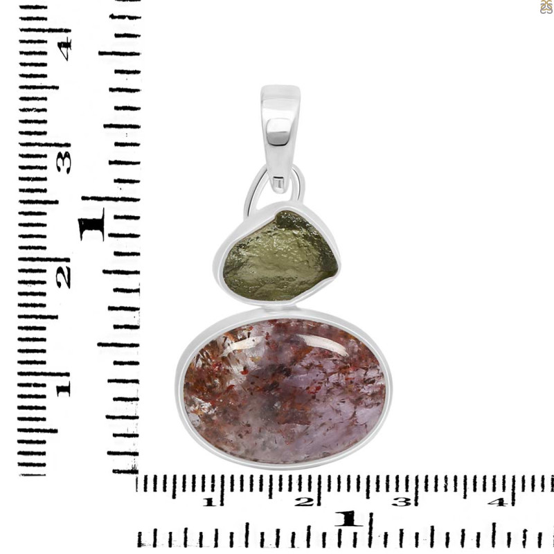 Cacoxenite Pendant-2SP CCO-1-117