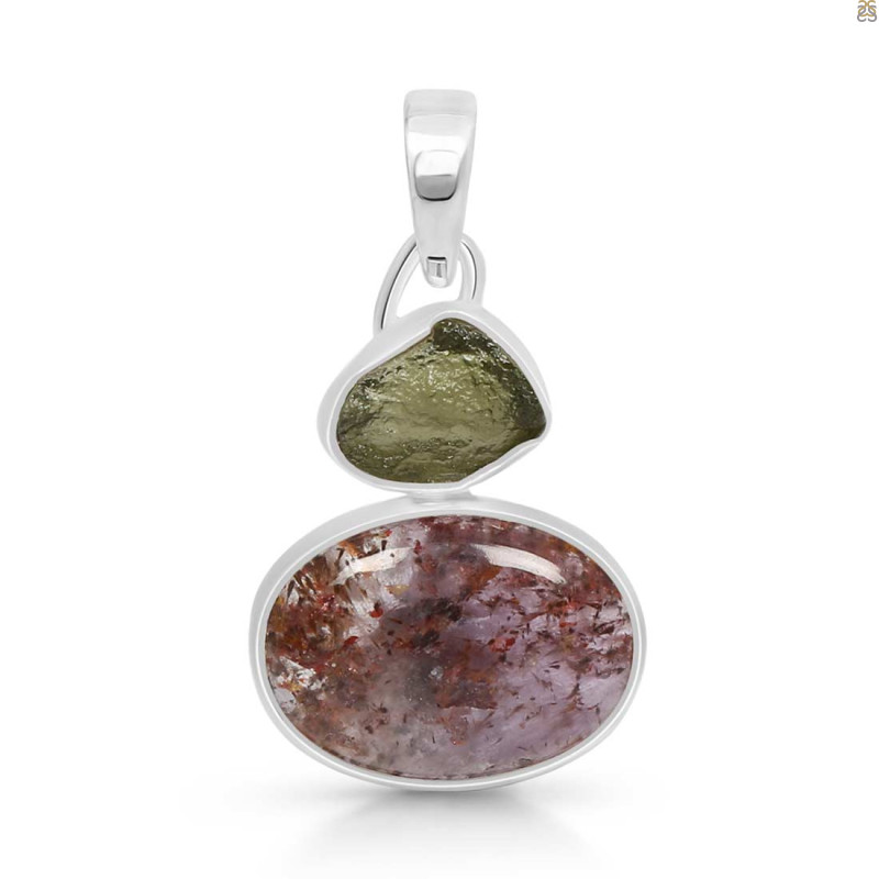 Cacoxenite Pendant-2SP CCO-1-117