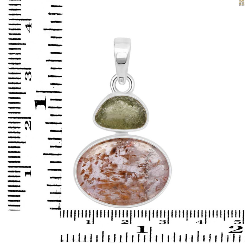 Cacoxenite Pendant-2SP CCO-1-119