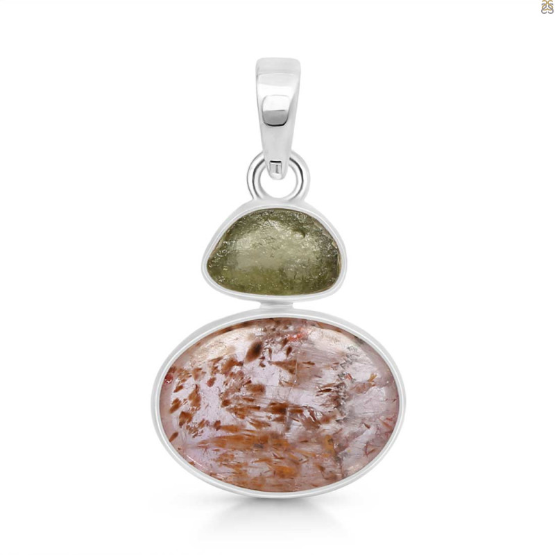 Cacoxenite Pendant-2SP CCO-1-119